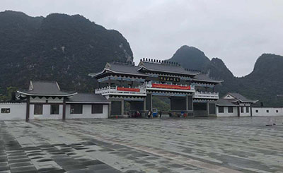 钟山市十里画廊音响系统工程